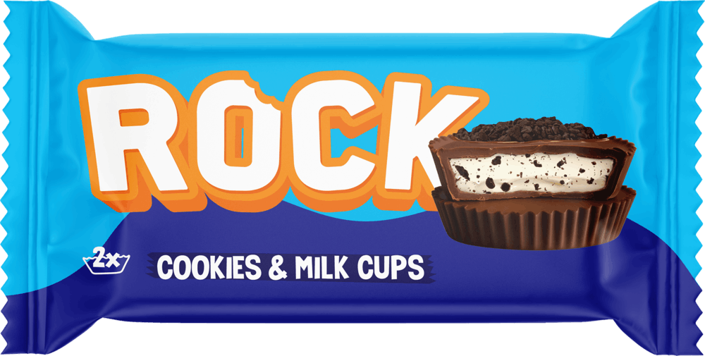ROCK COOKIES & MILK CUPS