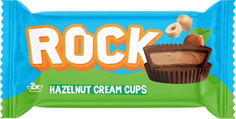 ROCK HAZELNUT CREAM CUPS