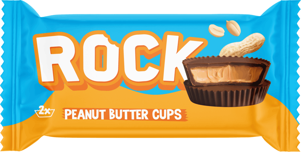 ROCK PEANUT BUTTER CUPS
