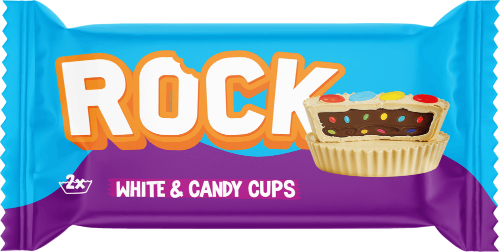 ROCK WHITE & CANDY CUPS